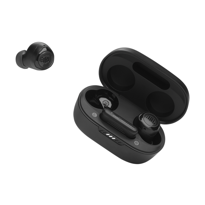 JBL Quantum TWS Air - Black - True wireless gaming earbuds - Detailshot 4 image number null